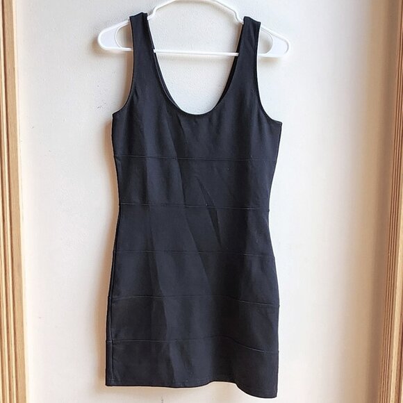 Trouve Black Sexy Tank Style Dress Size Small - Picture 1 of 16